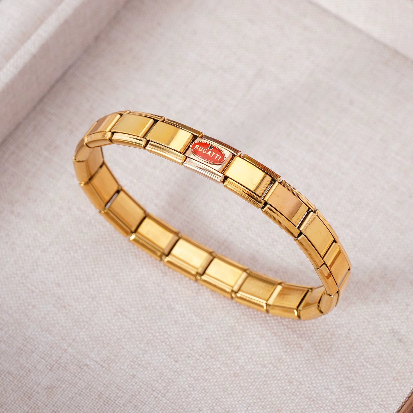 Luxury Non-Tarnish Car Logo Link Charm Bracelet