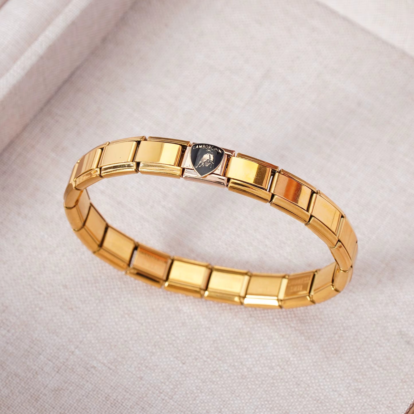 Luxury Non-Tarnish Car Logo Link Charm Bracelet